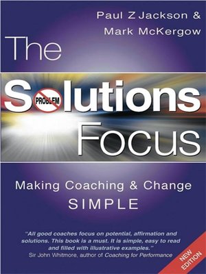 cover image of The Solutions Focus